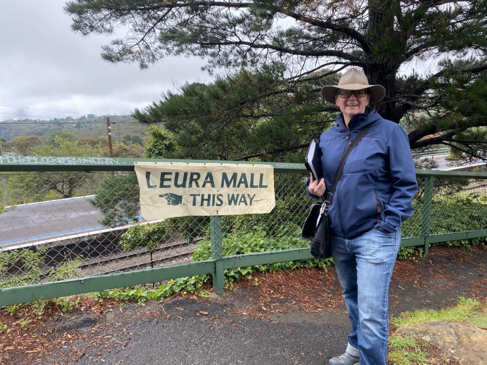 Sue Collins on tour of the Blue Mountains