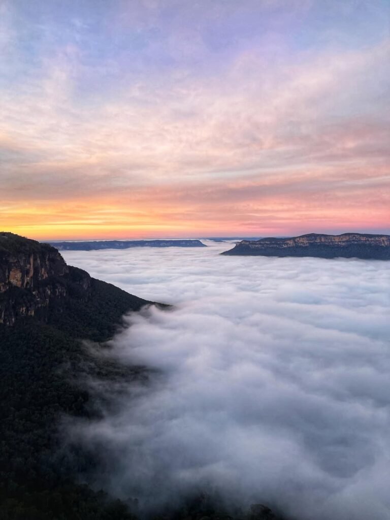 Sunrise from Elysian Rock