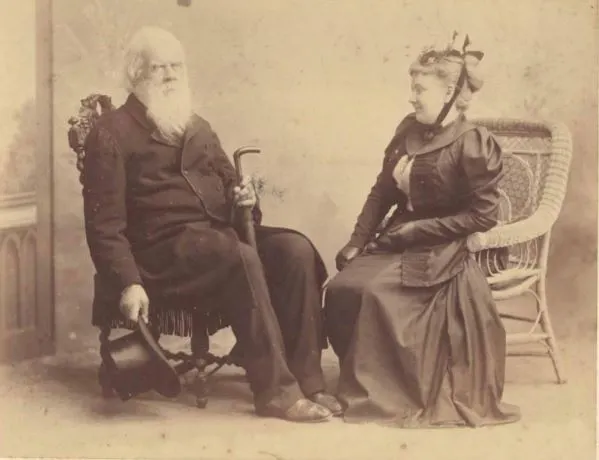 Henry Parkes with his second wife