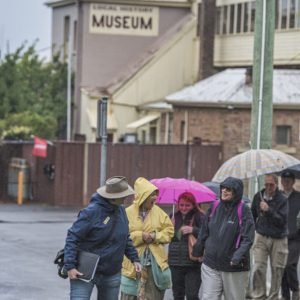 Equinox Event 2023: Mountain Tales Walking Tours with Sue Collins, Mount Victoria. Photo: David Hill, Deep Hill Media.